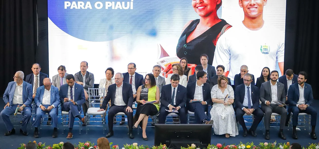 Solenidade com os ministros