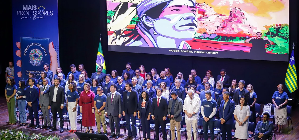 Solenidade do programa Mais Professores