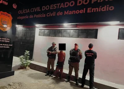 Suspeito preso