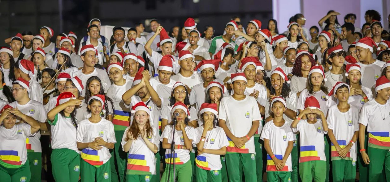 Talentos das escolas estaduais participam de apresentação no adro da Igreja São Benedito