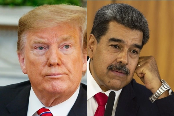Trump e Nicolás Maduro