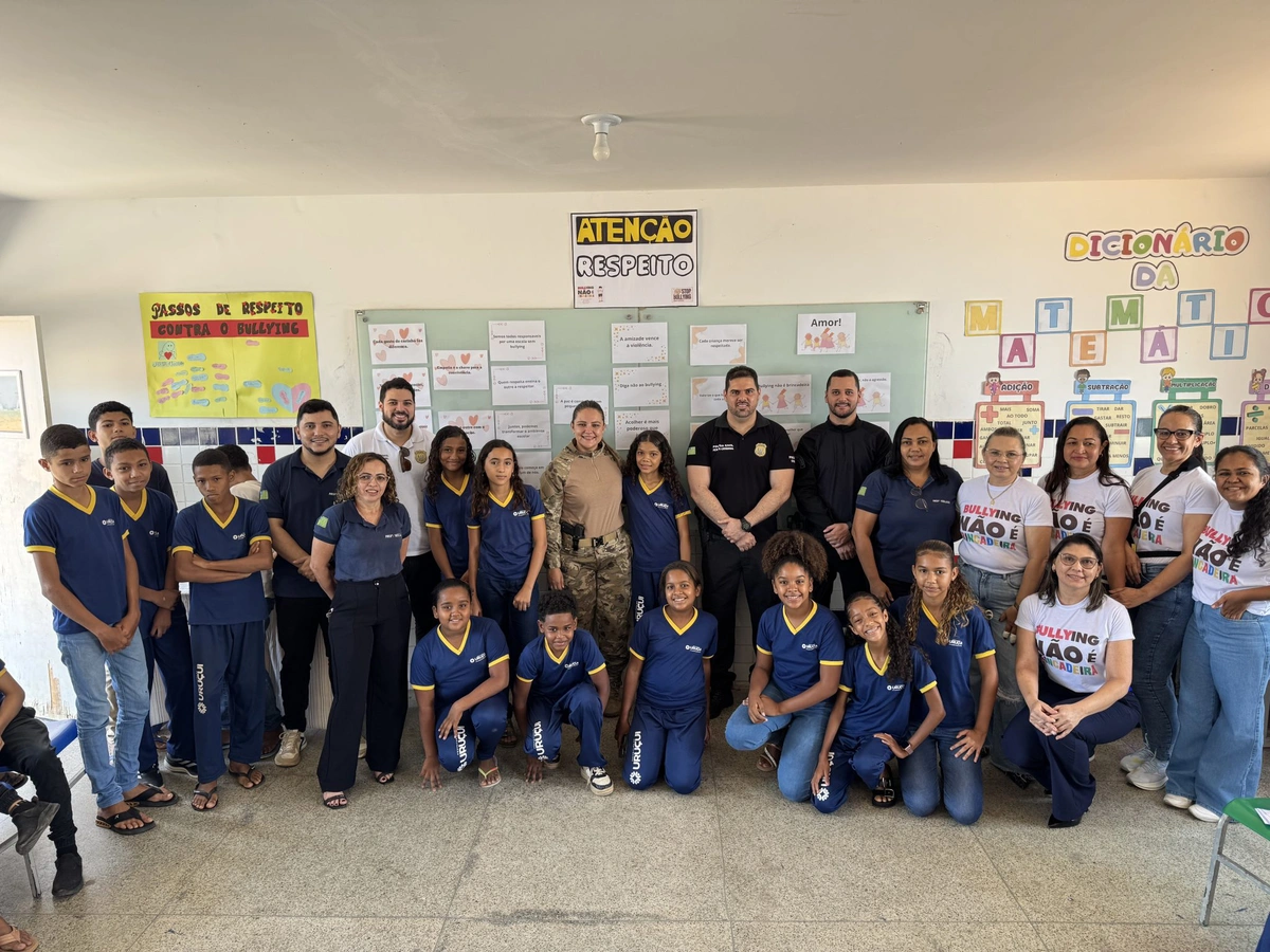 Unidade escolar participa de conscientização sobre bullying