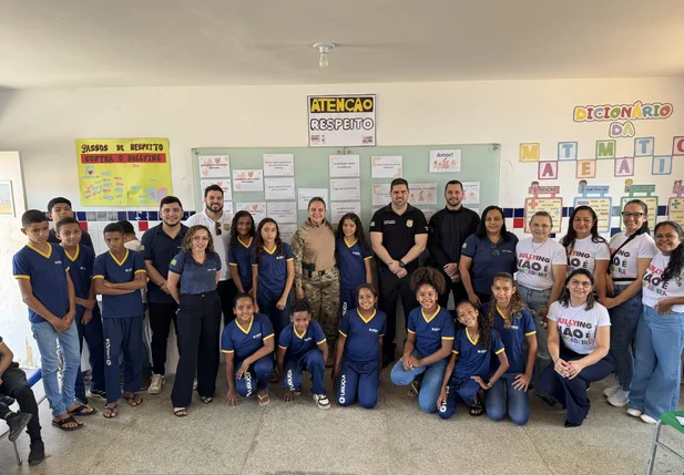 Unidade escolar participa de conscientização sobre bullying