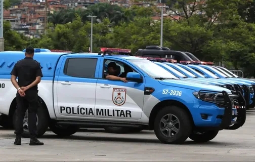 Viatura da Polícia Militar do Rio de Janeiro