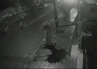 Vídeo de câmeras de segurança do momento da execução