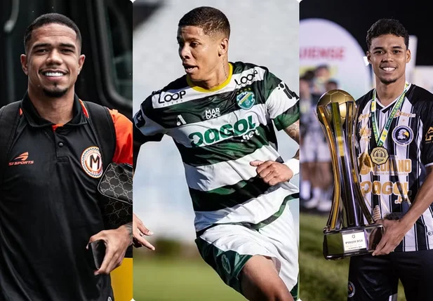 Wesley Ferreira, Caio Felipe e Melk