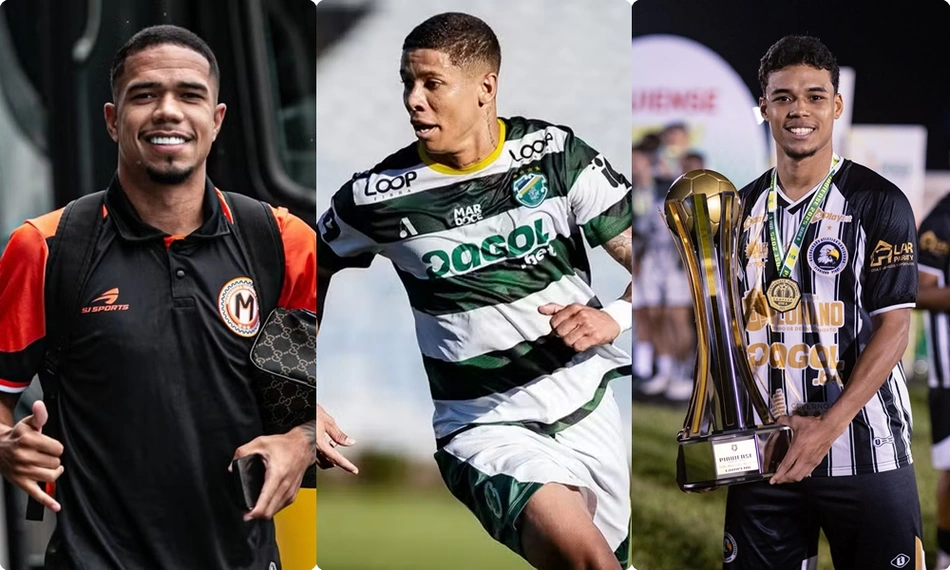 Wesley Ferreira, Caio Felipe e Melk