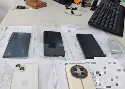 Ação da Polícia Civil localiza celulares furtados em outros estados