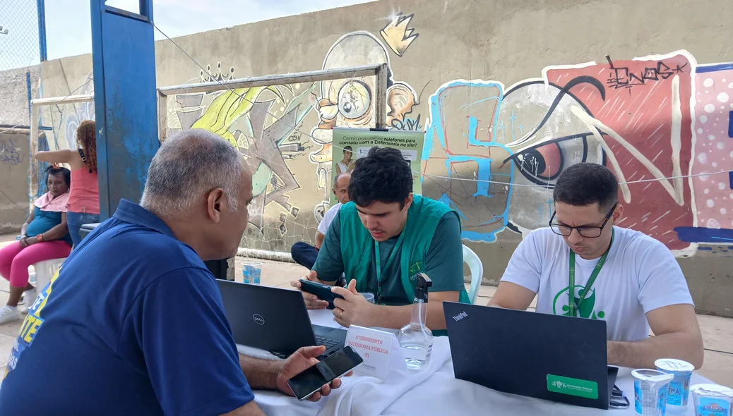 Ações no gabinete itinerante