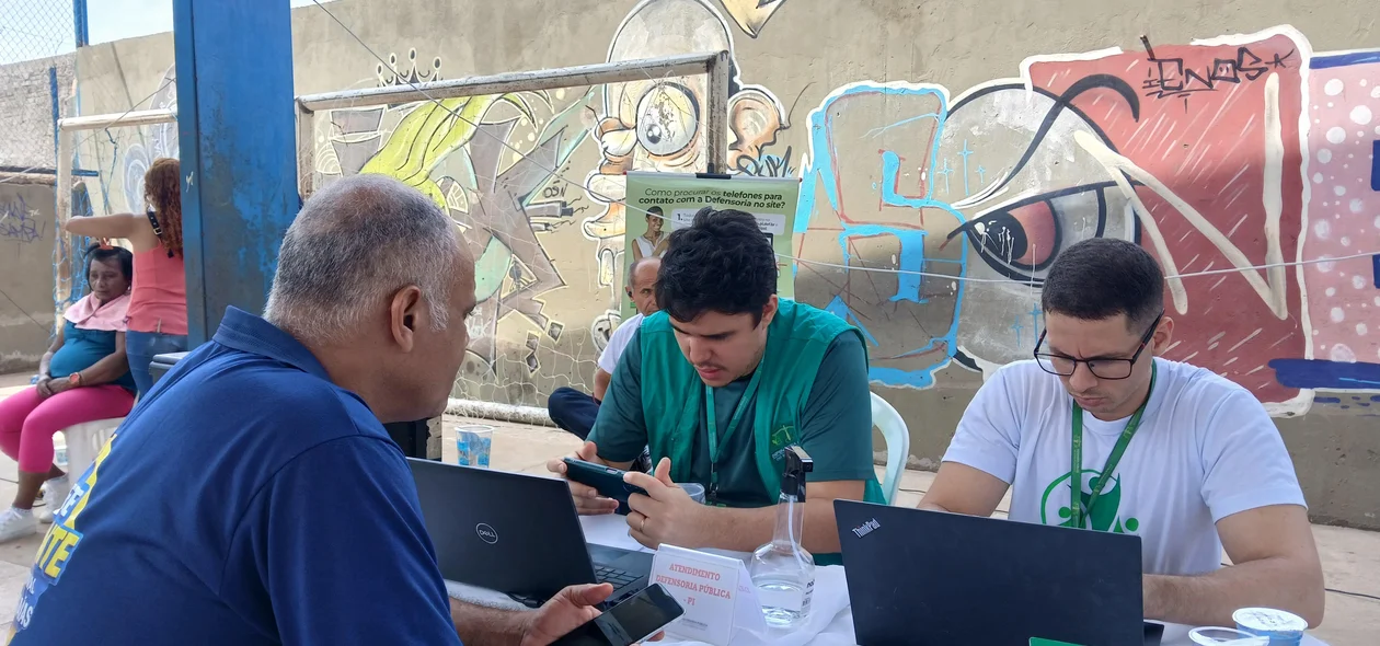Ações no gabinete itinerante