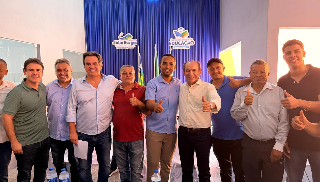 Agenda do senador Ciro Nogueira ao lado de Marcelo Castro