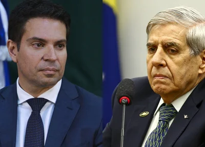 Alexandre Ramagem e Augusto Heleno