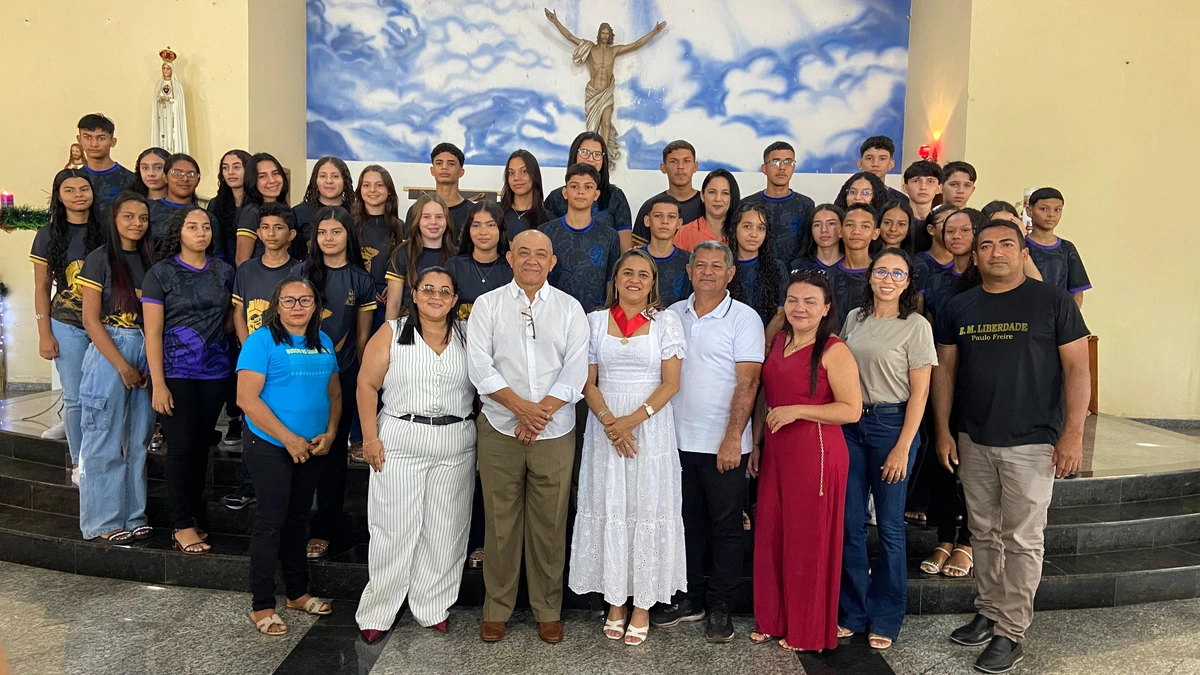 Alunos da rede municipal