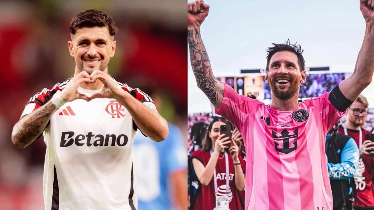 Arrascaeta e Messi são finalistas do Rei da América 2025