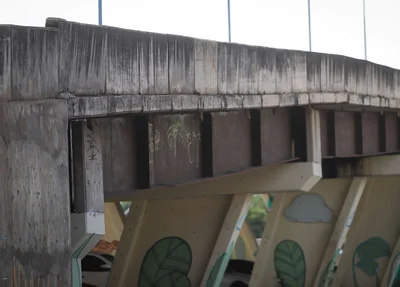 Até o momento não há indícios de risco de colapso do viaduto