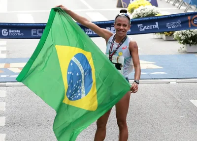 Atleta brasileira Núbia de Oliveira