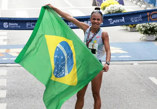 Atleta brasileira Núbia de Oliveira