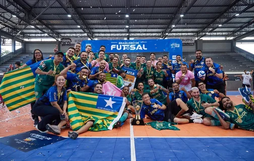Atlético Piauiense é campeão do Brasileiro de Futsal