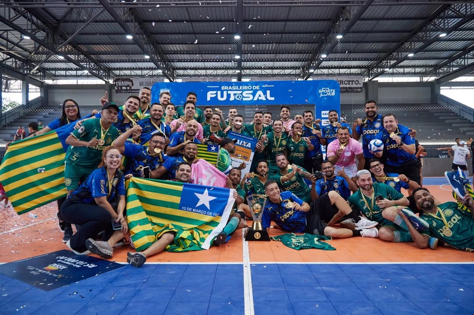 Atlético Piauiense é campeão do Brasileiro de Futsal