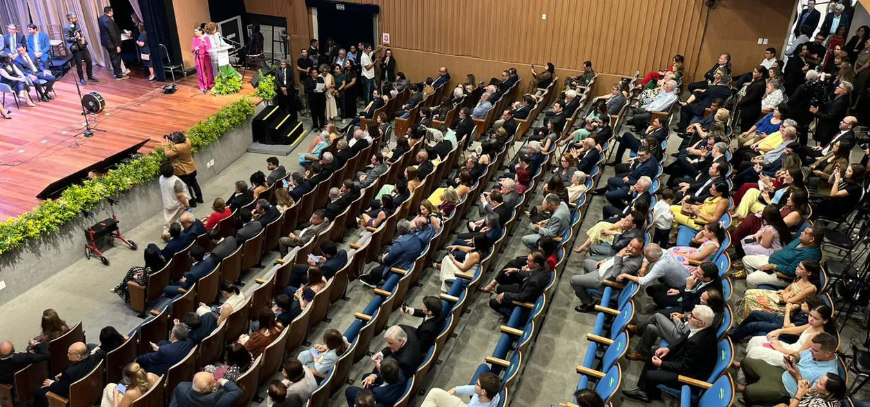 Auditório lotado