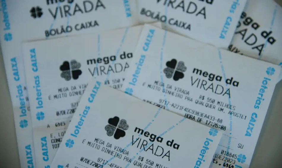 Bilhete da Mega da Virada