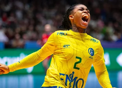 Brasil derrota Angola e confirma vaga nas quartas de final do Mundial Feminino de Handebol