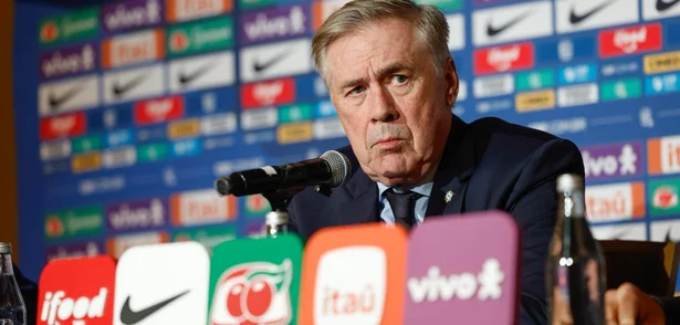 Carlo Ancelotti, técnico da Seleção Brasileira