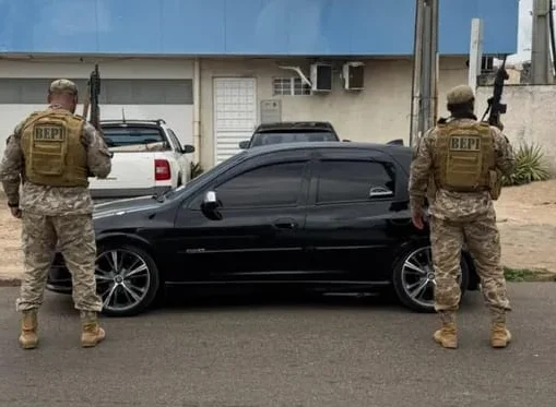 Carro apreendido