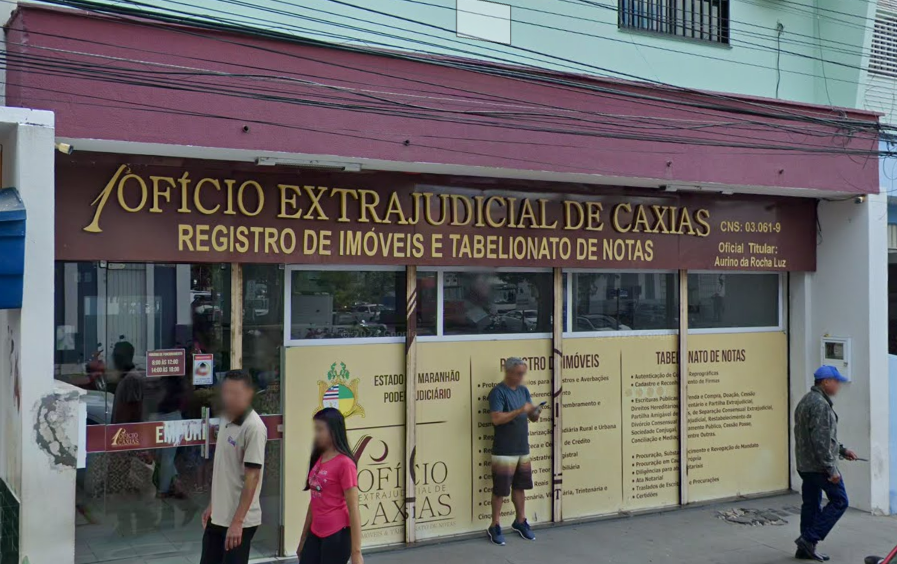 Cartório do primeiro ofício em Caxias-MA