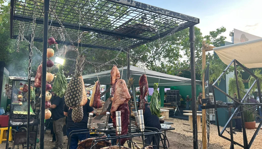 Churrasco promovido pela ServFaz