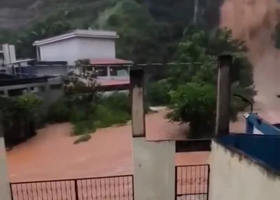 Chuvas em Guaçuí (ES)