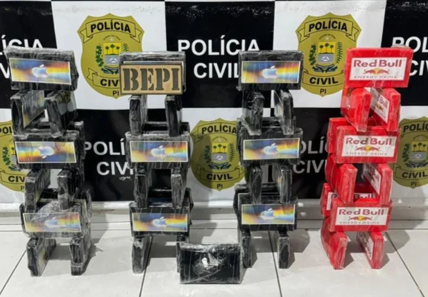 Cocaína apreendida pelo BEPI em Oeiras