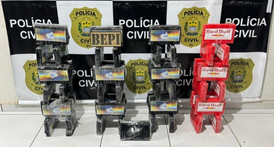 Cocaína apreendida pelo BEPI em Oeiras