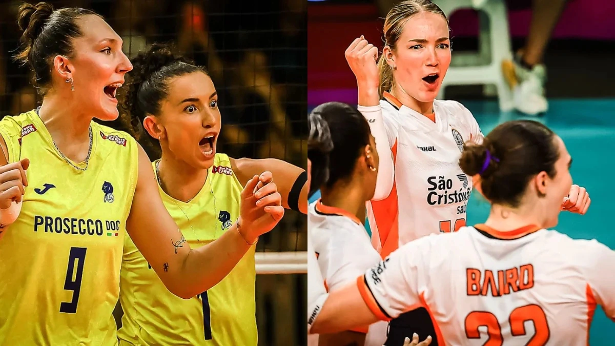 Conegliano e Osasco se enfrentam no Mundial de Clubes de Vôlei