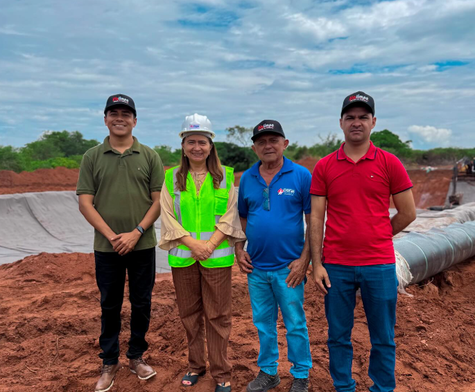 Construção de aterro sanitário em Ipiranga do Piauí