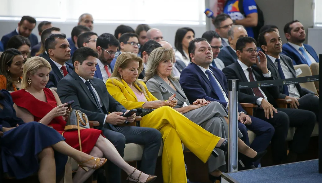 Convidados na posse