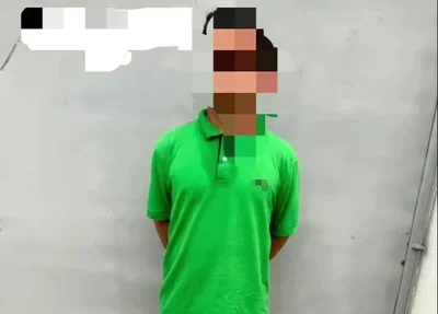 C.O.S foi preso em Santa Catarina