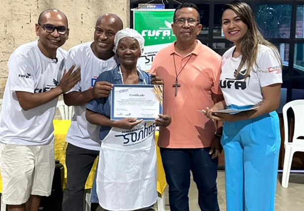 CUFA Piauí formou 150 teresinenses em produção de salgados em 2 meses