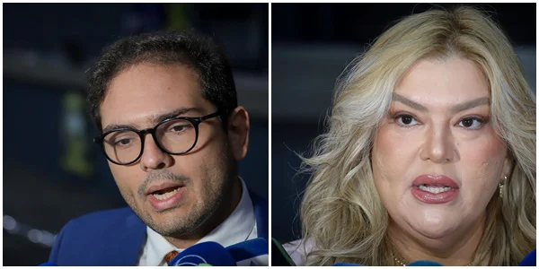 Daniel Carvalho e Samantha Cavalca protagonizaram um bate-boca na Câmara Municipal