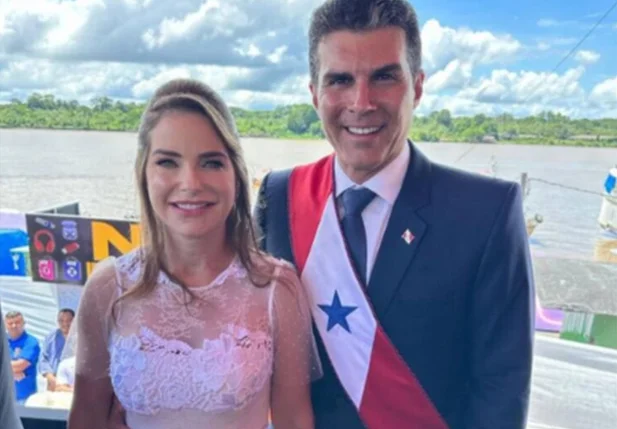 Daniela Barbalho e o governador Helder Barbalho