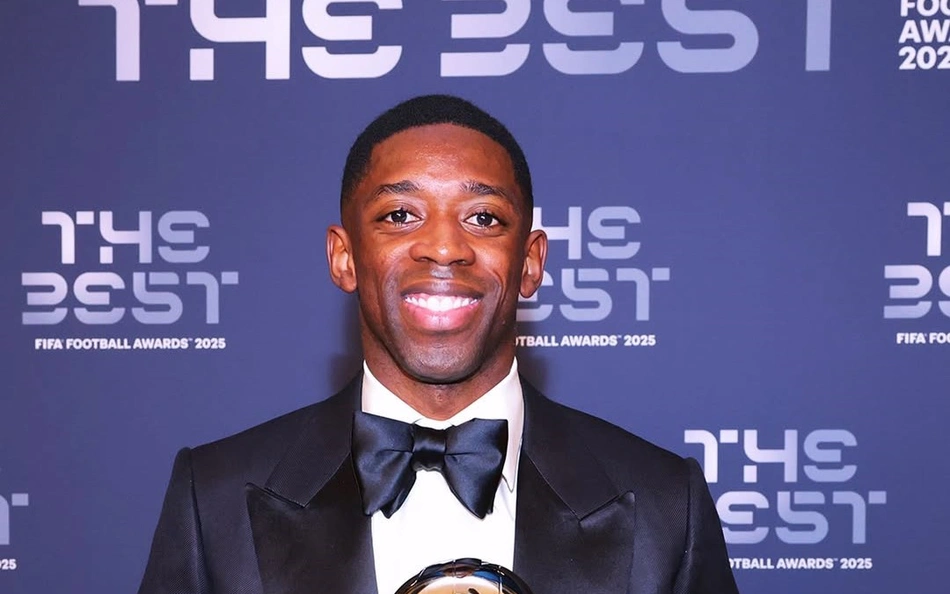 Dembélé é eleito o melhor jogador do mundo