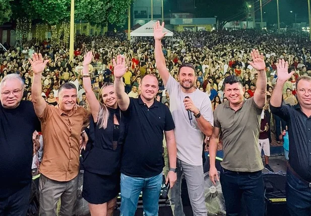 Deputado Rubens Vieira participa do aniversário de Cocal dos Alves e de Caxingó