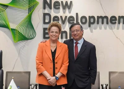Dilma Rousseff e Gustavo Petro