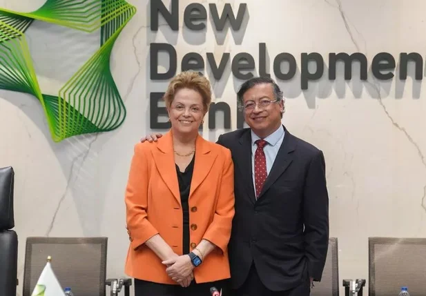 Dilma Rousseff e Gustavo Petro