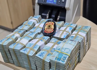 Dinheiro apreendido em São Luís