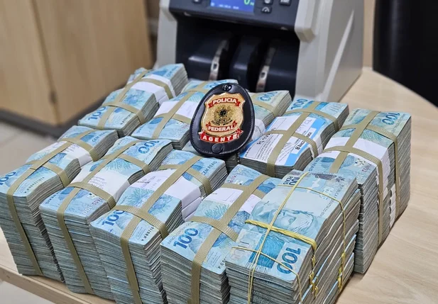 Dinheiro apreendido em São Luís