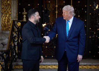 Donald Trump e Volodymyr Zelensky