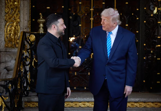 Donald Trump e Volodymyr Zelensky