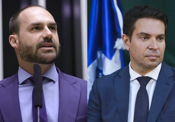 Eduardo Bolsonaro e Alexandre Ramagem