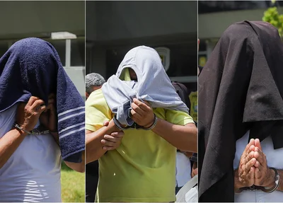 Empresários presos na Operação Nêmesis, acusados de matar morador de rua no centro de Teresina